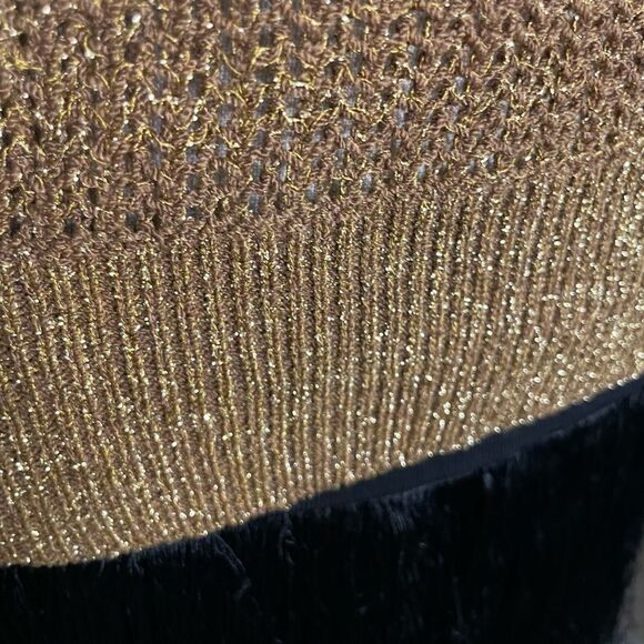 Amen wardy gold sweater “In this world you need a to be a little frivolous.” - Picture 8 of 16